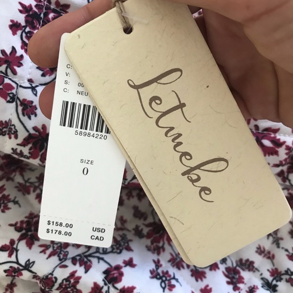 NWT Anthropologie Quilted Floral Prairie Cottagecore Midi Circle Skirt Cream 0 - Picture 6 of 12